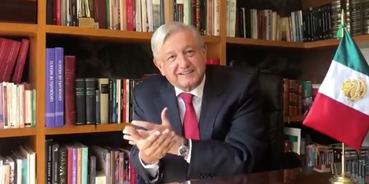 Es una dicha enorme ser presidente de México: AMLO