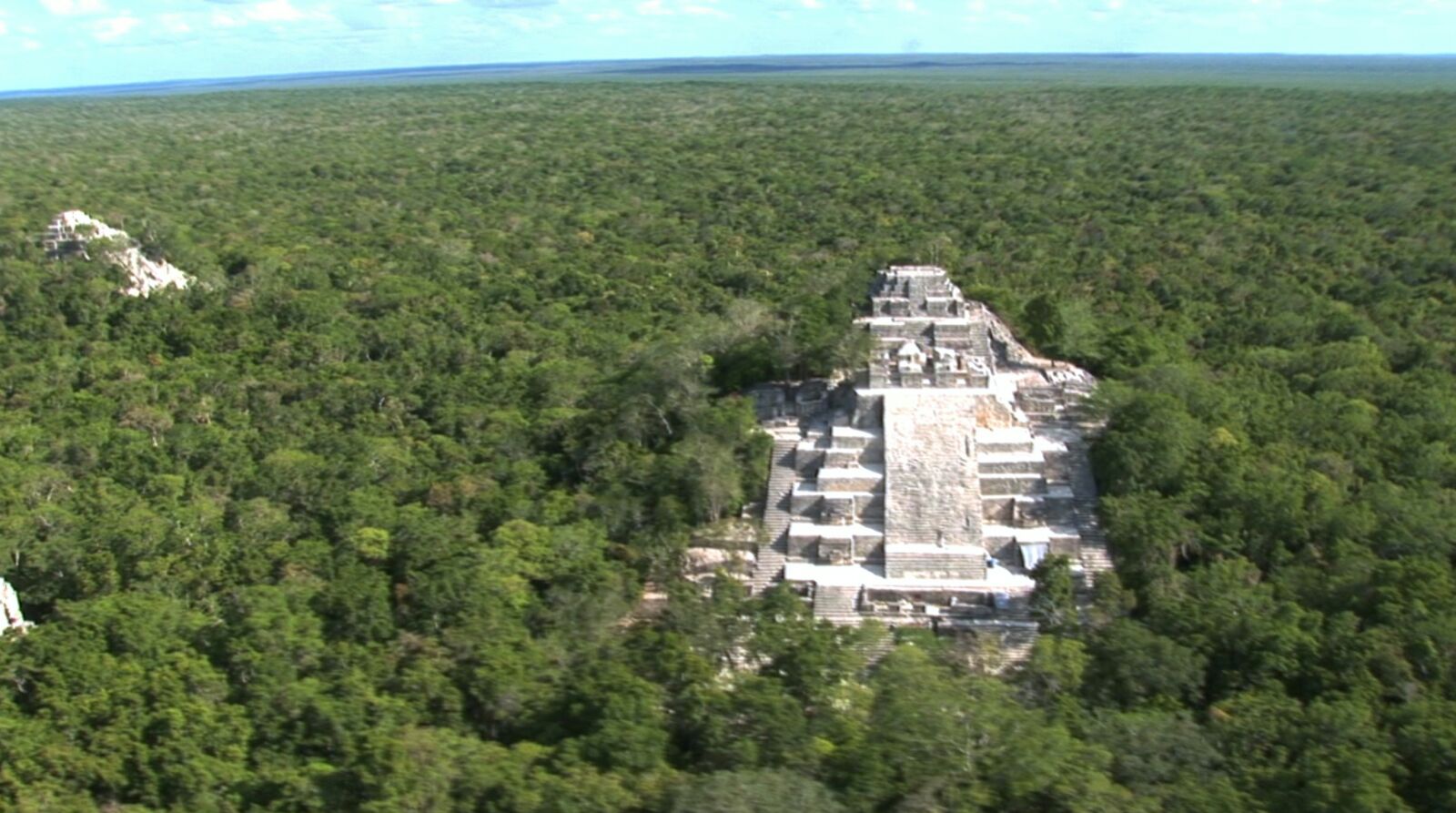 Talamontes orientales deforestan bosque tropical de Calakmul