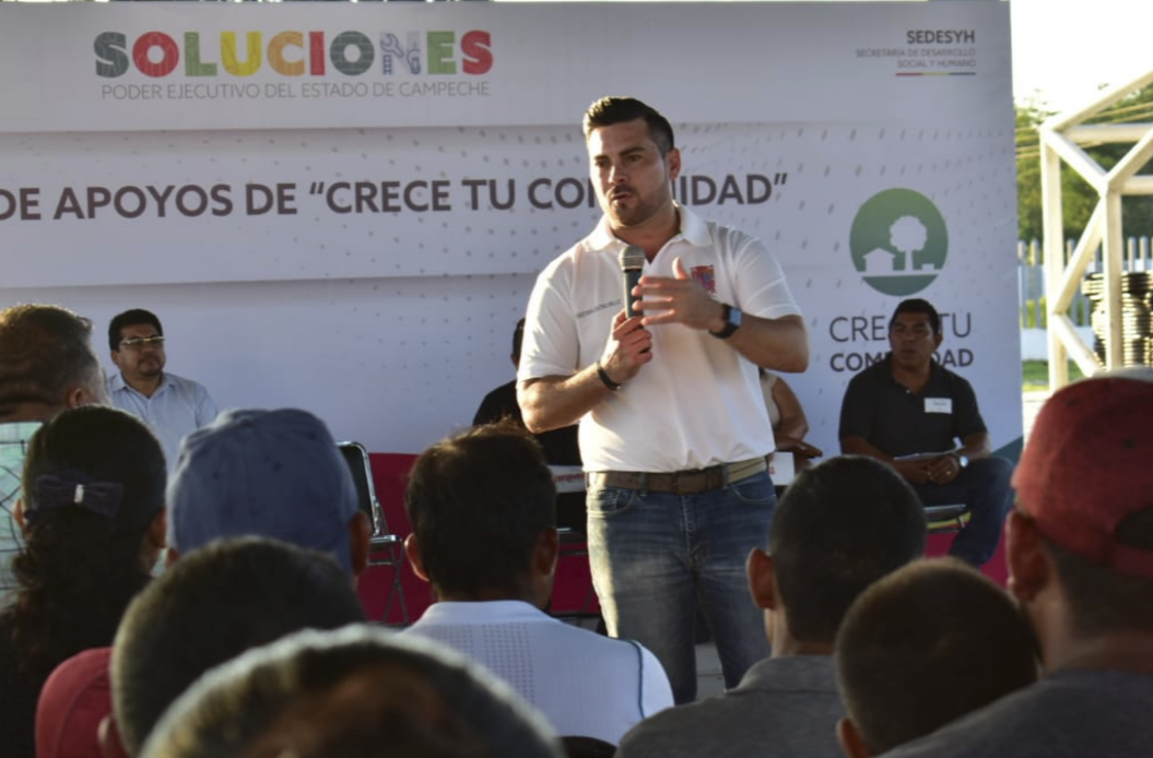 Entrega Sedesyh de Campeche apoyos por un millon 320 mil pesos