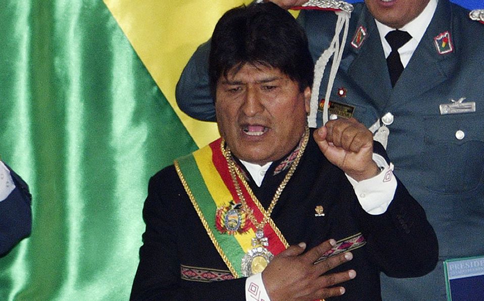 Resultado de imagen para evo morales presidente de bolivia