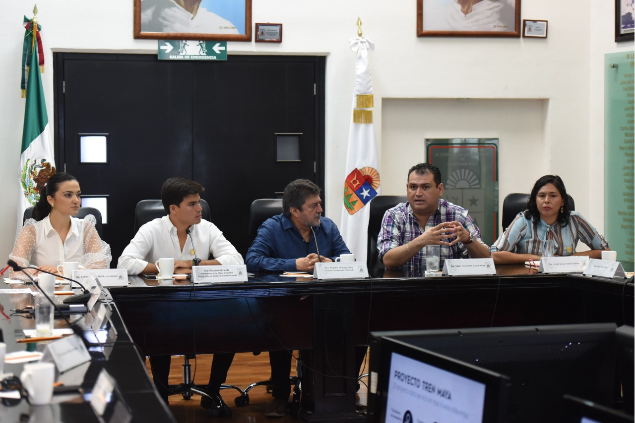 Legisladores invitan a la ciudadanía a participar en consulta sobre el Tren Maya