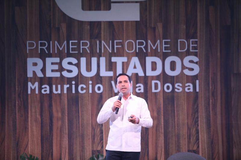 Mauricio Vila presenta su Primer Informe de Resultados