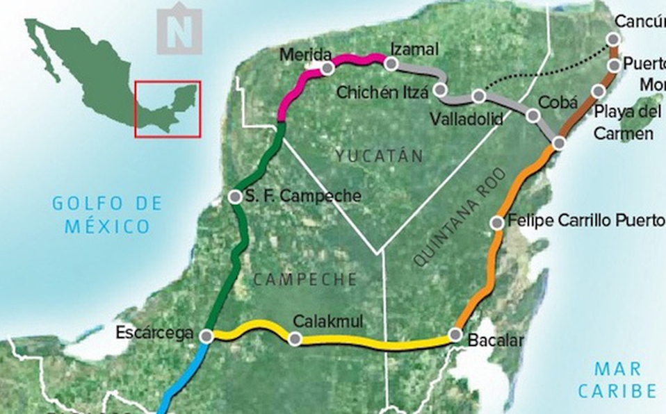 Se invertirán 60 mil millones de pesos en Campeche para Tren Maya