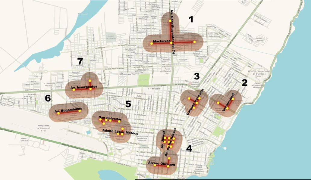 Identifican siete zonas de alto contagio en Chetumal