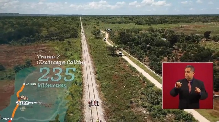 Presentan primer reporte semanal sobre avances del Tren Maya