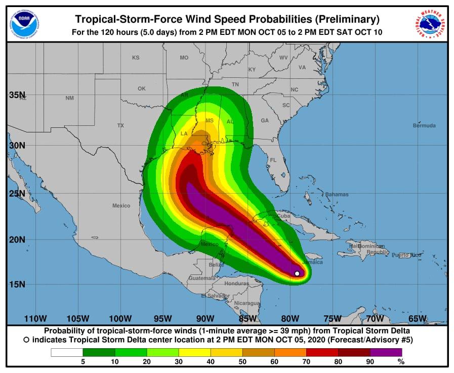 Prevén que huracán llegue a Cancún el miércoles