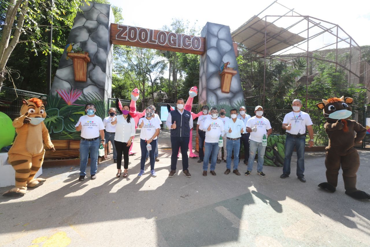 Parque Zoológico del Centenario abre de nuevo sus puertas