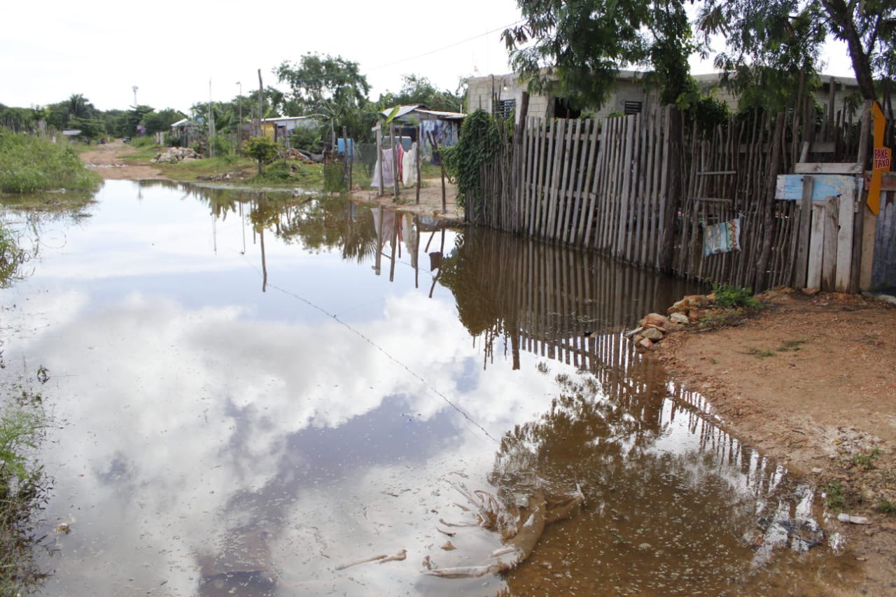 Frente Frío 13 deja inundaciones en Chetumal