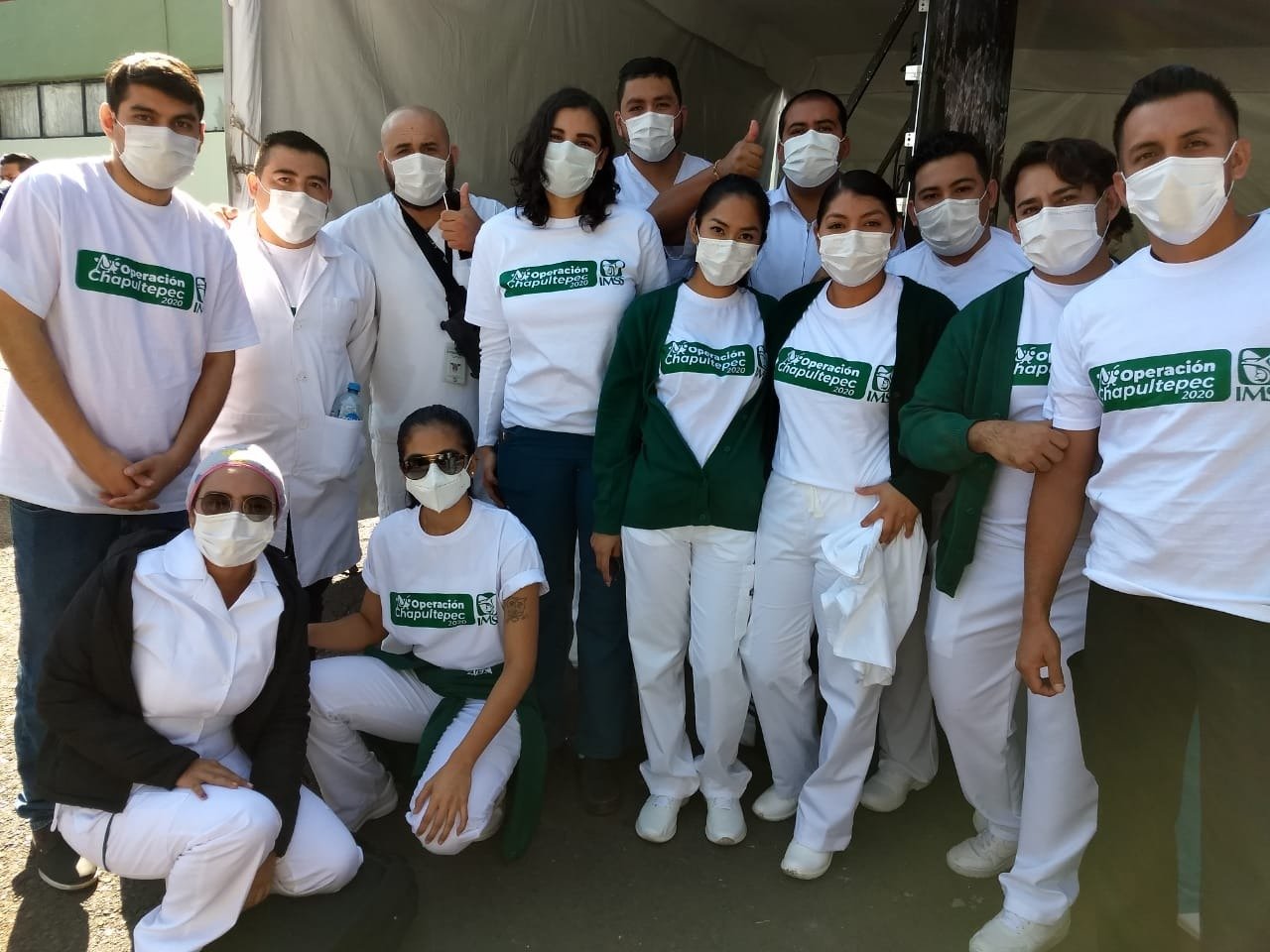 26 entidades del país han enviado médicos para apoyar en hospitales de la CDMX