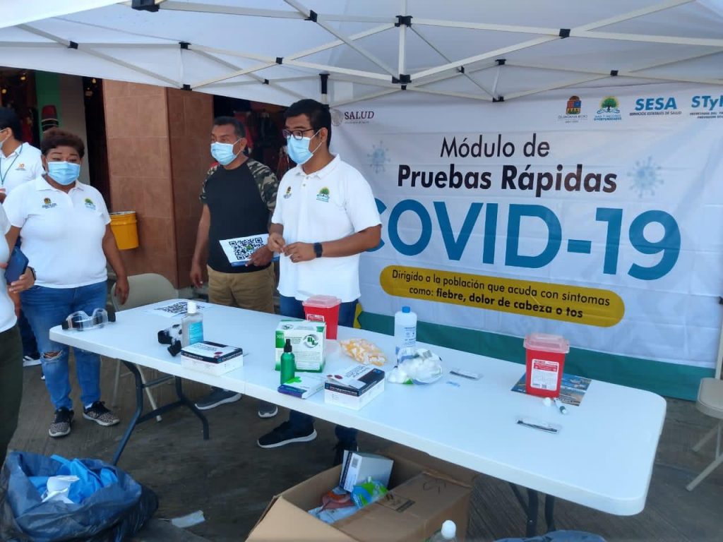 Se han aplicado más de 12 mil pruebas rápidas de Covid en Benito Juárez