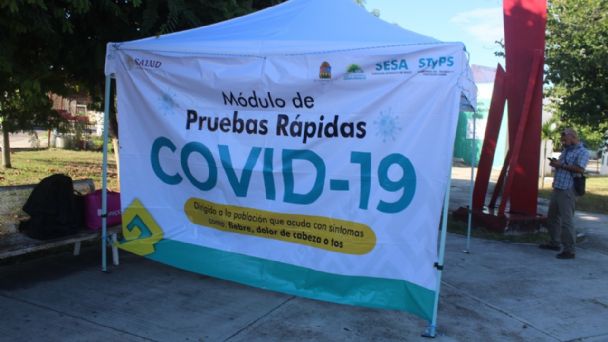 Se prevé aplicar más de mil pruebas rápidas de Covid en Felipe Carrillo Puerto