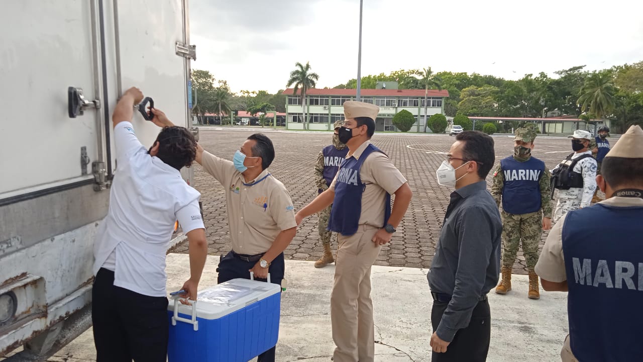 Quintana Roo recibe otras 975 dosis de la vacuna Pfizer
