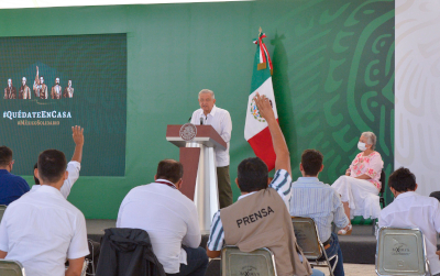 AMLO asegura que Campeche es un estado seguro