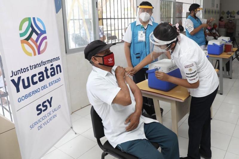 Vacunas anticovid en Mérida