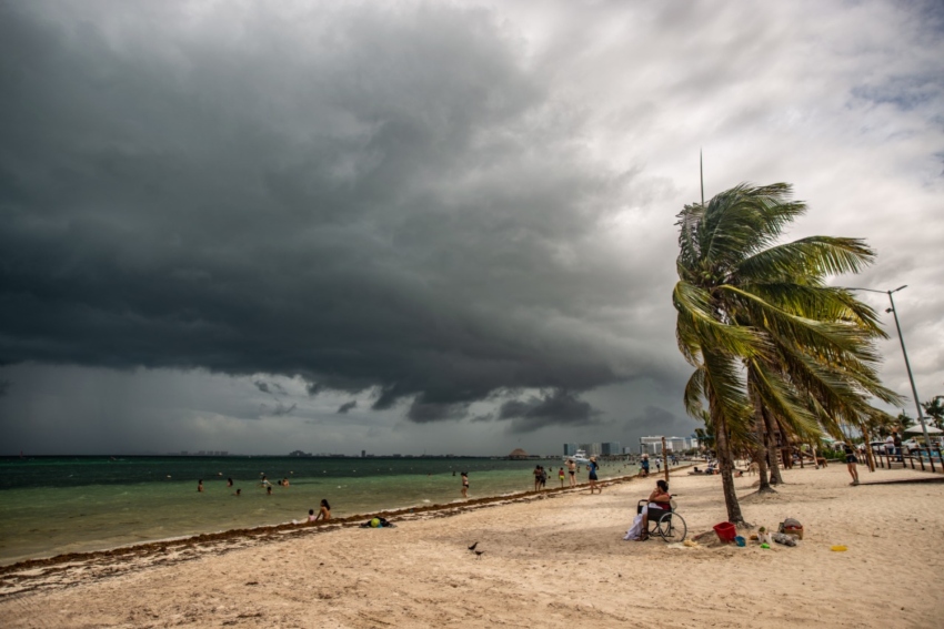 Quintana Roo espera la llegada del huracán Grace en Tulum