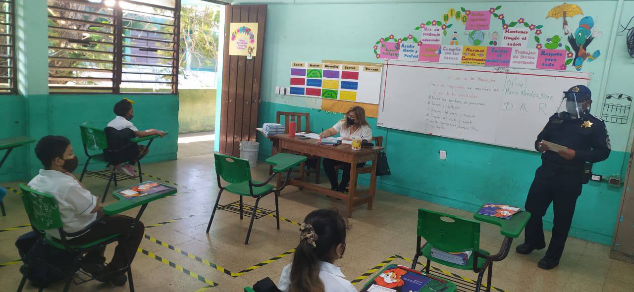 Ayuntamiento de Mérida reinició el programa D.A.R.E. para este ciclo escolar