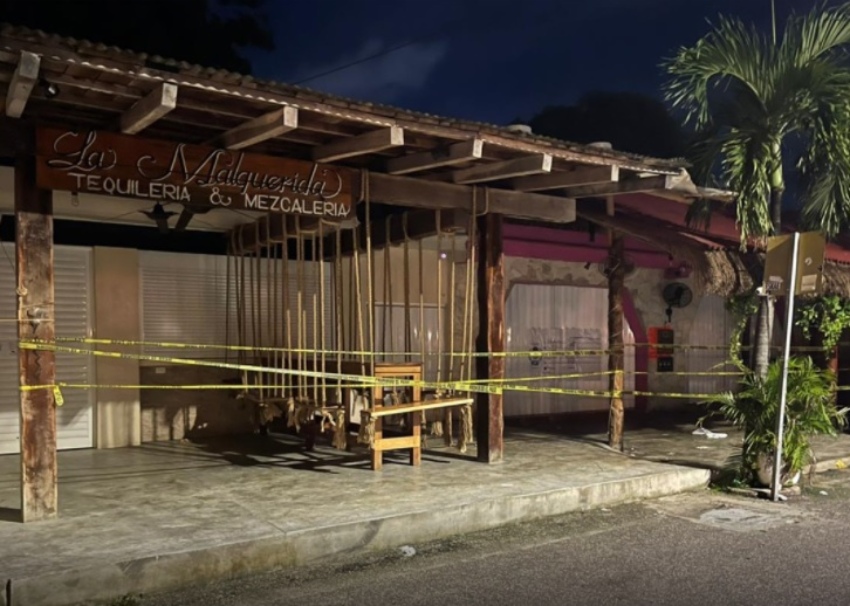 Balacera en zona turística de Tulum deja dos extranjeros muertos