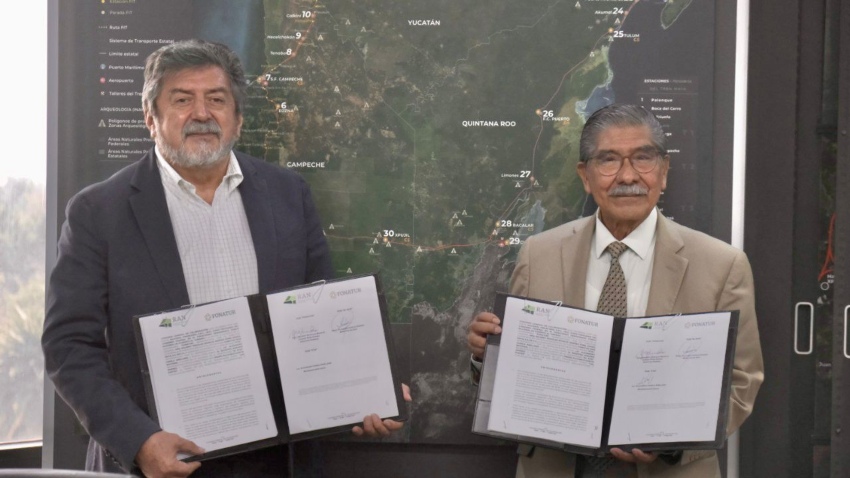 El Tren Maya firma convenio para proteger a los ejidatarios del sureste de México