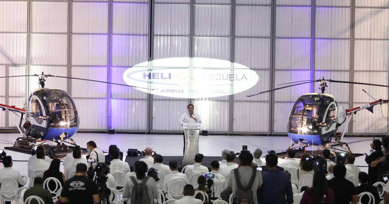 Airbus llega a Yucatán: inauguran “Heliescuela” en Mérida
