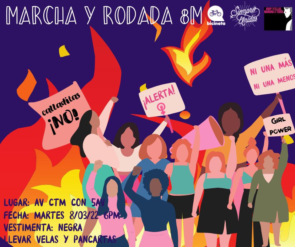 Mujeres saldrán a marchar en las principales ciudades de Quintana Roo