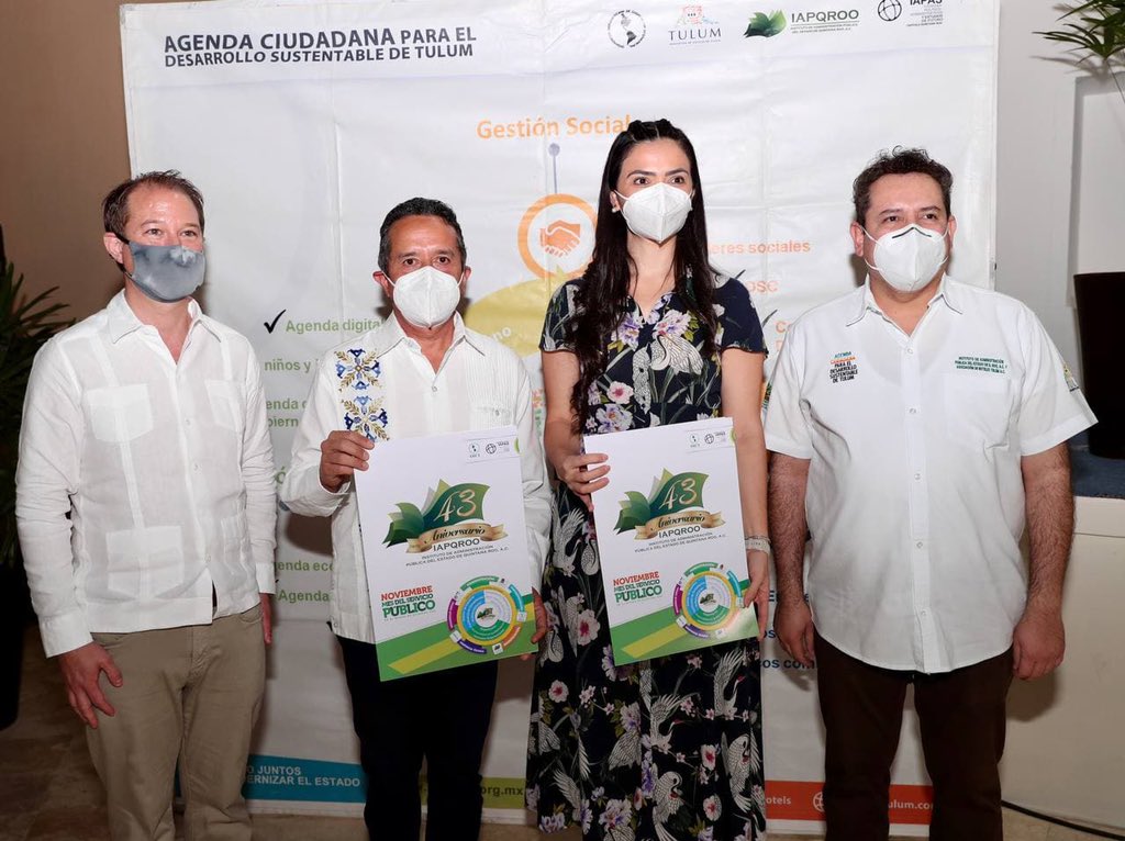 Presentan la Agenda Ciudadana para el Desarrollo Sustentable de Tulum