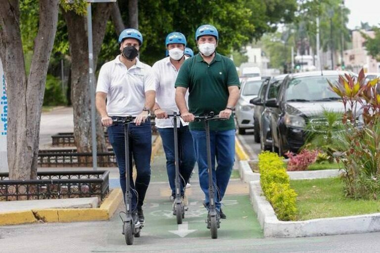 Habrá recorridos con scooters eléctricos por Paseo de Montejo