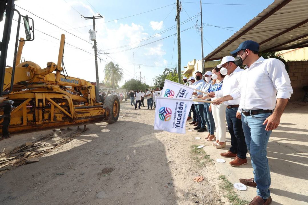 Yucatán invertirá 30 mdp en construcción de 8.4 kilómetros de calles en Kanasín
