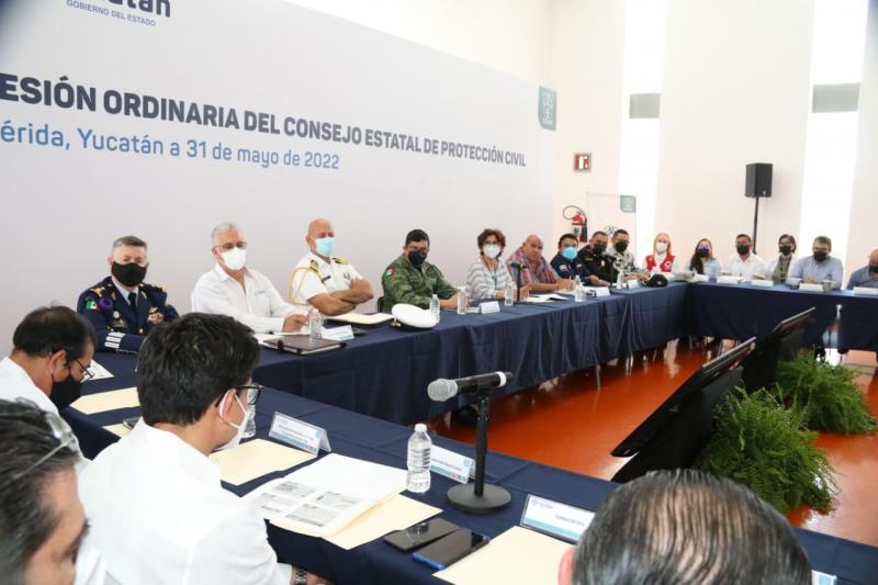 Yucatán, listo para la temporada de huracanes 2022
