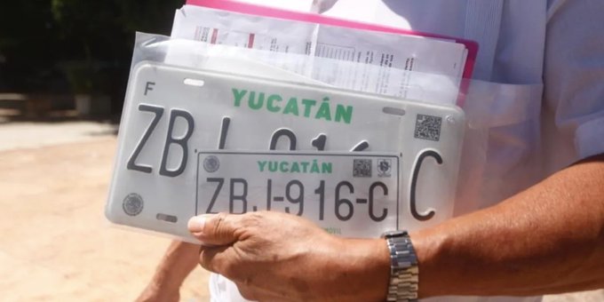Amplían plazo de reemplacamiento vehicular en Yucatán