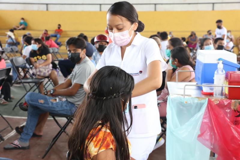 Anuncian vacunación anticovid para menores de 5 a 11 años en 21 municipios de Yucatán