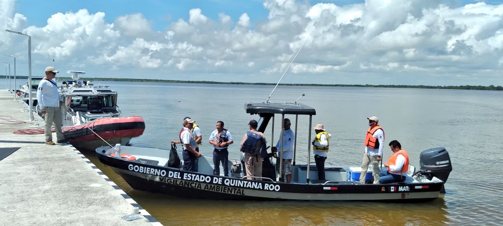 Inician recorridos náuticos para la vigilancia y protección ambiental en Quintana Roo
