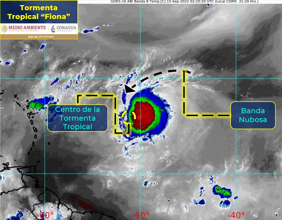 Se forma la tormenta tropical ‘Fiona’ en el Atlántico