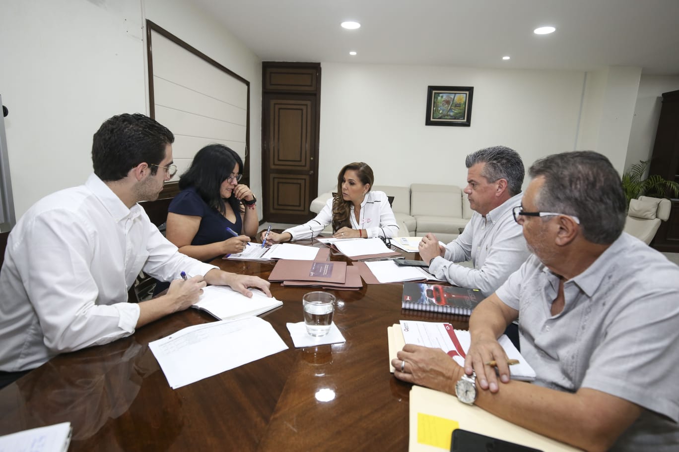 Mara Lezama y Conagua acuerdan 11 acciones en beneficio de quintanarroenses