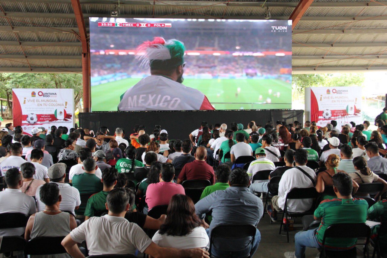 Invitan a presenciar encuentro de México vs. Arabia Saudita en pantalla gigante
