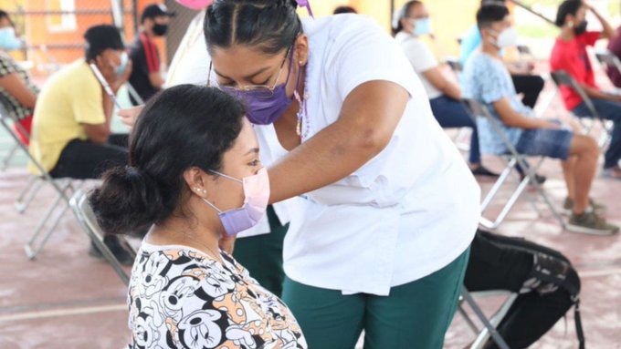 Baja respuesta en jornada vacunación anticovid en Yucatán