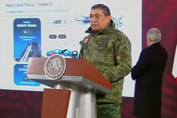 Guardia Nacional utilizará helicópteros y drones para vigilar el Tren Maya