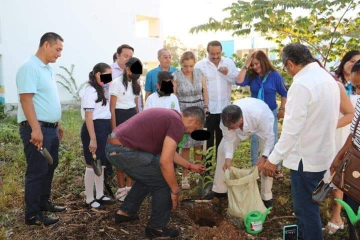 “Espacios Verdes”, un programa de reforestación en planteles educativos