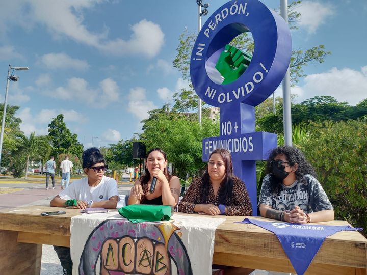 Feministas anuncian movilizaciones en Cancún por el #8M