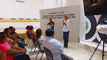 IMEC impartirá cursos de perspectiva de género a servidores públicos de Calkiní