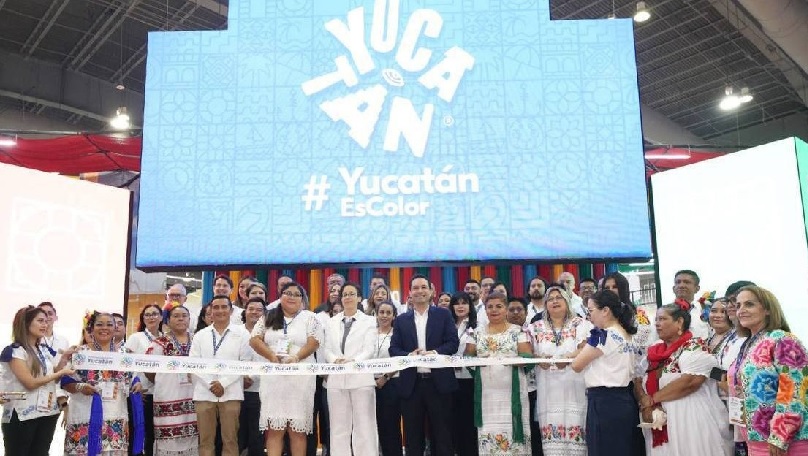 Pabellón de Yucatán, el tercero más grande del Tianguis Turístico 2023