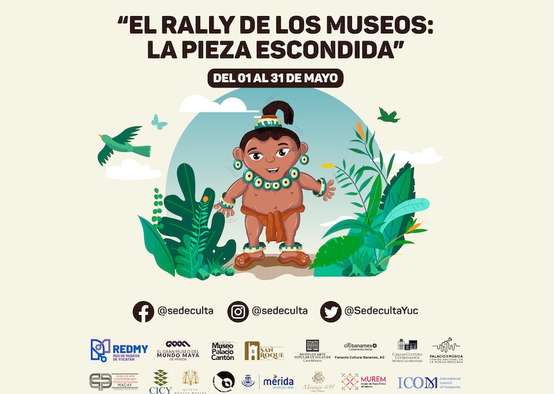 Yucatán realizará un rally de museos en mayo