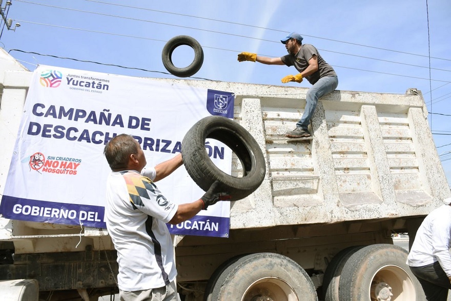 Concluye campaña de descacharrización en Mérida