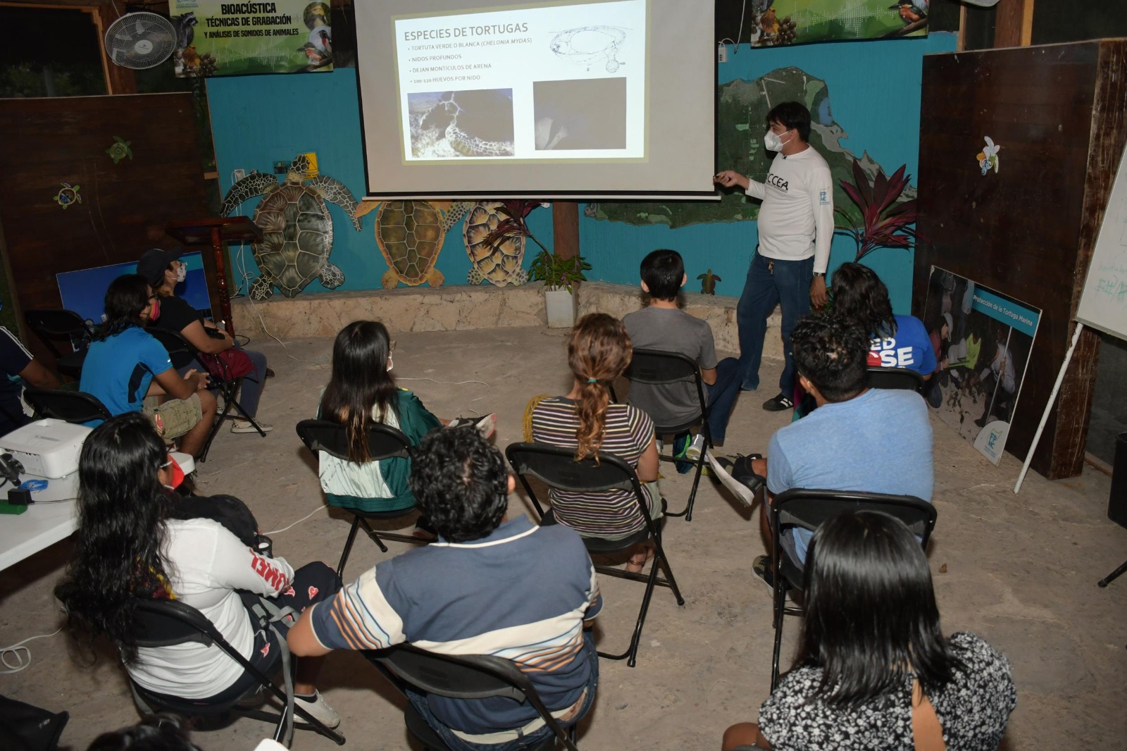 Cozumel , FPMC, taller de capacitación, tortugas marinas