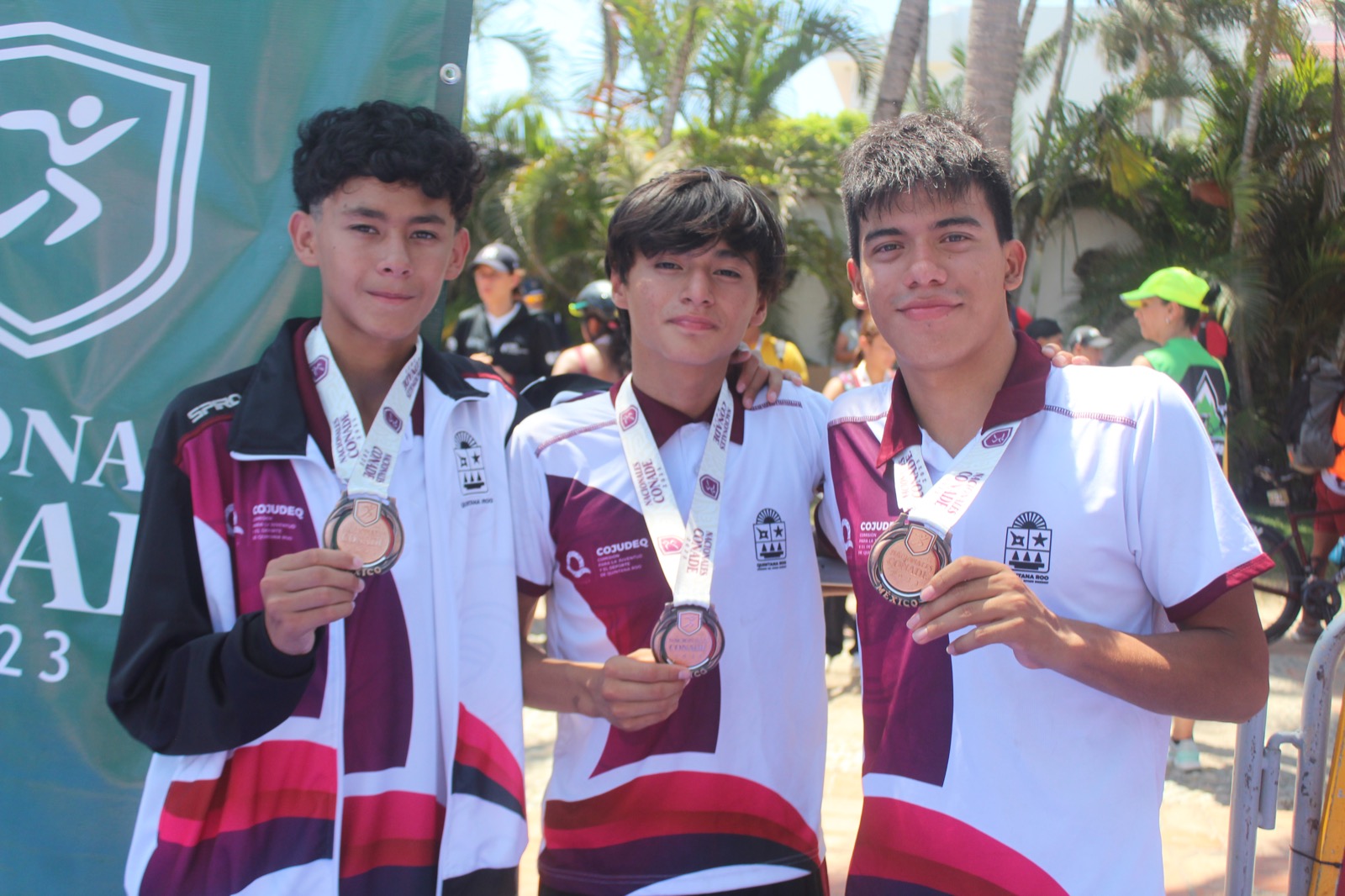 Triatlón y acuatlón dan más medallas a Quintana Roo en los Nacionales Conade 2023