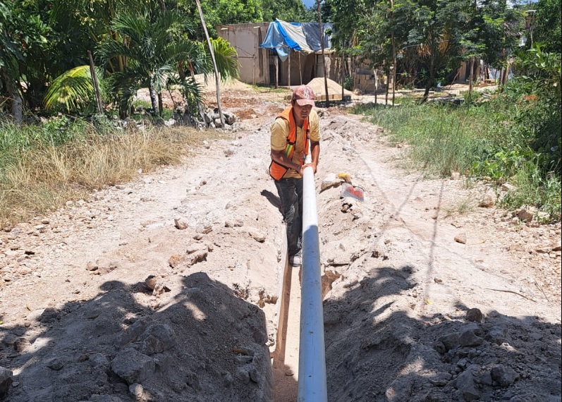 CAPA trabaja en el reforzamiento del sistema de agua potable en Felipe Carrillo Puerto