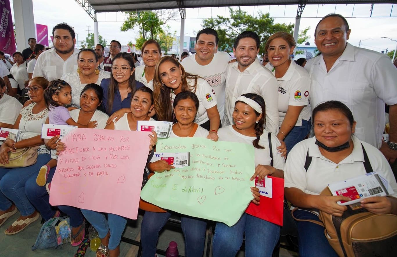 Con ”Mujer Es Poder”, Mara Lezama empodera a mujeres del sur de Quintana Roo