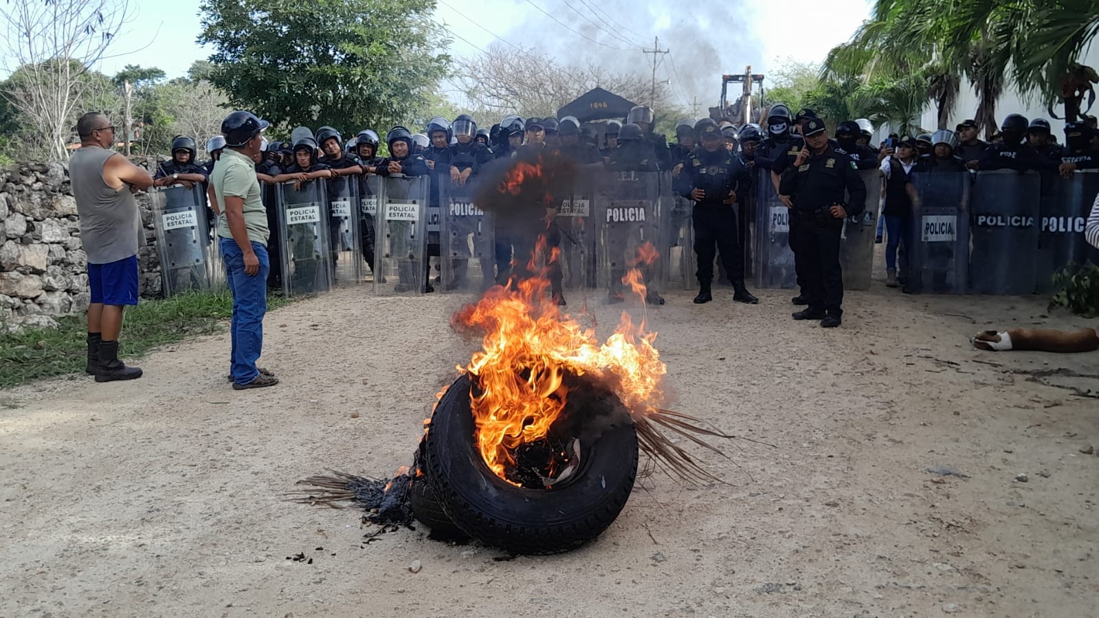 Conflicto por tierras enfrenta a autoridades y ejidatarios de Ixil,