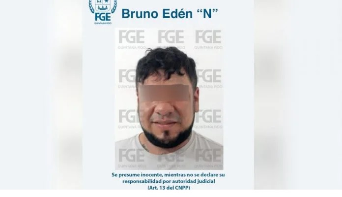 Detienen a Bruno Edén "N", presunto líder de un grupo delictivo en Quintana Roo