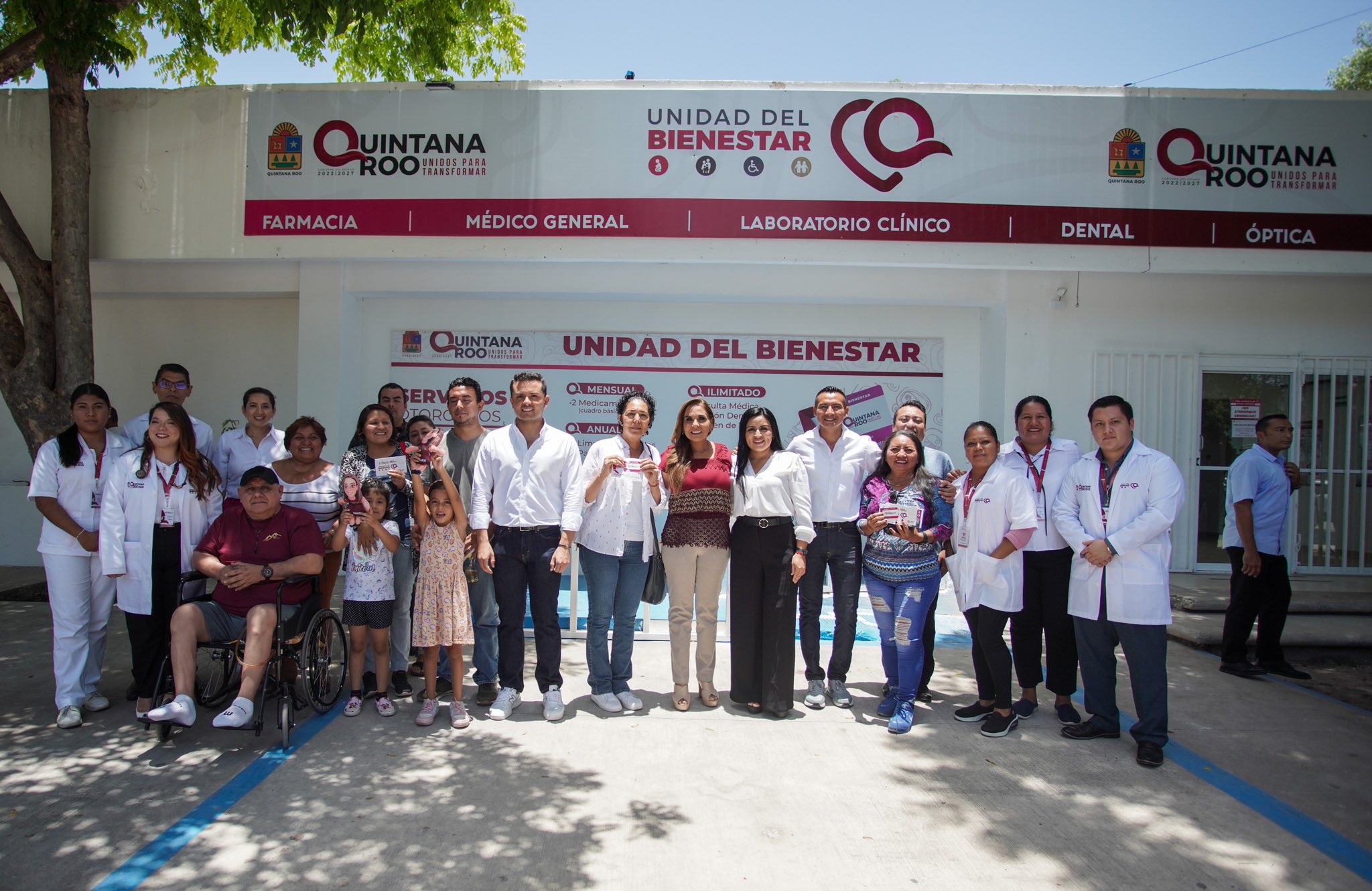 Mara Lezama pone en marcha Unidad Médica del Bienestar en Puerto Morelos