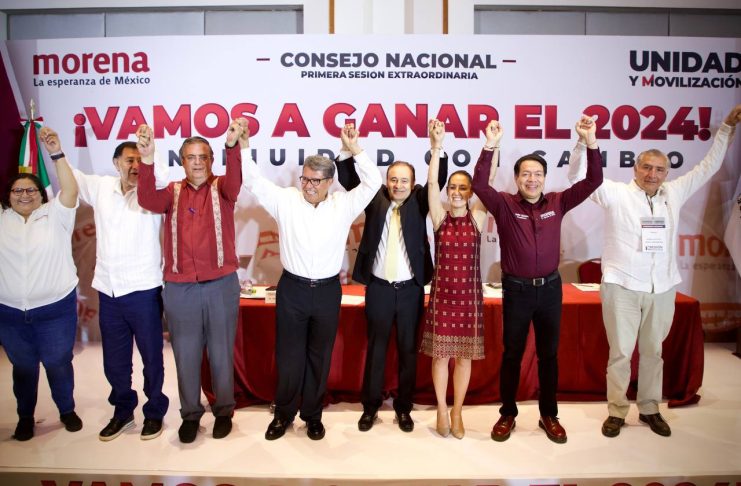 Palomea AMLO proceso interno de Morena para elegir a su candidato presidencial